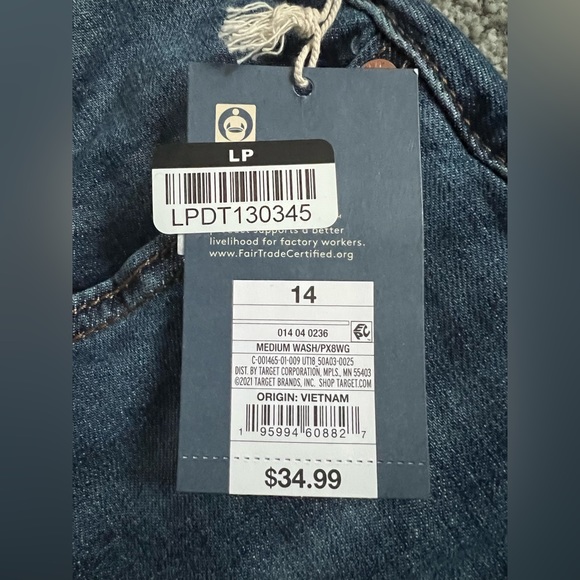 New Universal Thread Vintage Straight leg jean - Picture 3 of 4